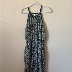 Geometric Print Jumpsuit